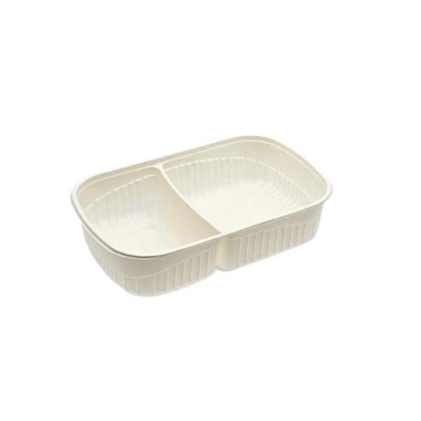 Bento box with compartments