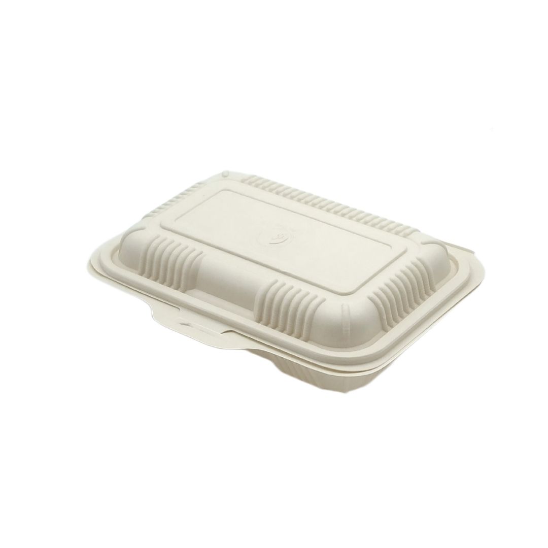 Tapa Clear Lunch Box Desechable y Biodegradable De 8x6 - We Care - We Care  – We Care Desechables Biodegradables