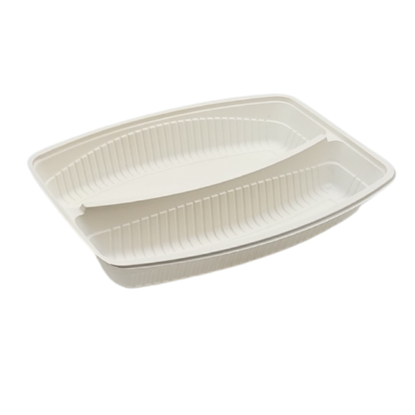 Two compartment Food Tray