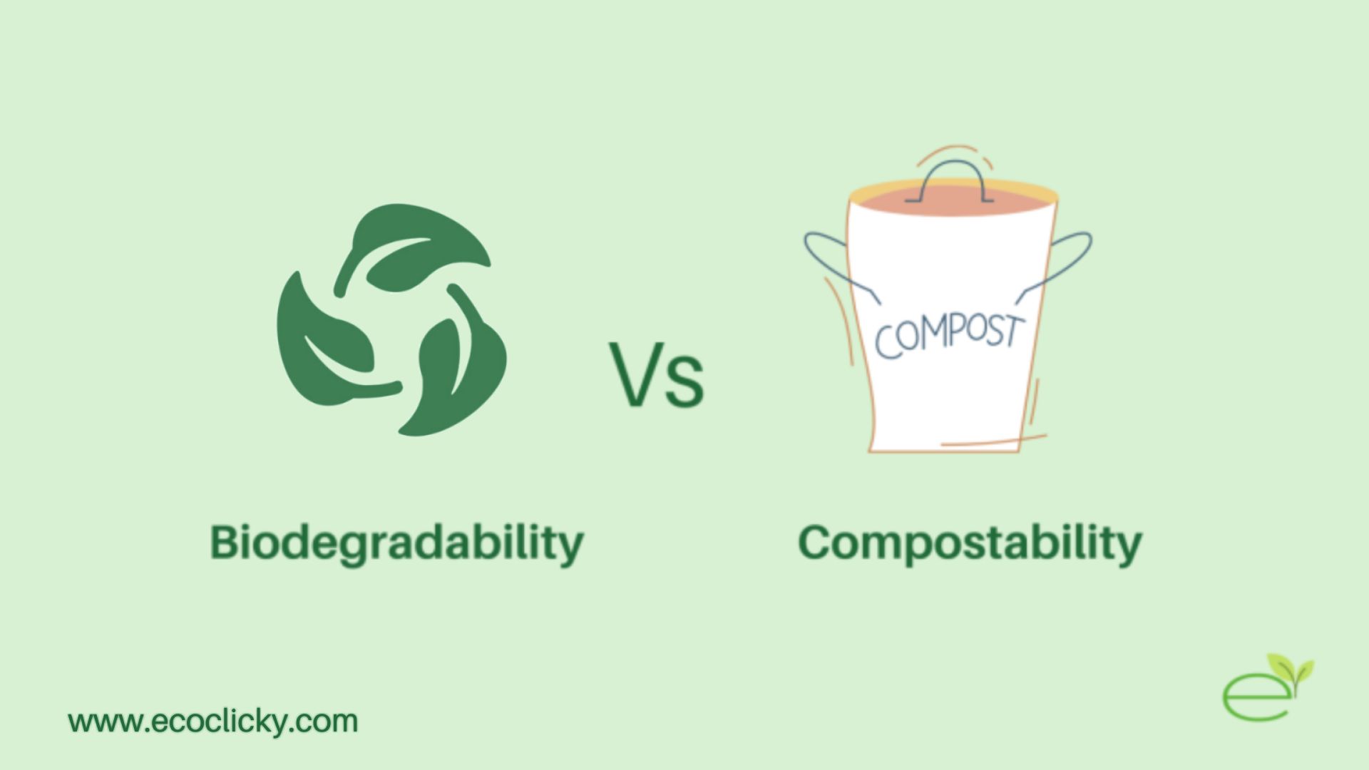 biodegradability vs compostability